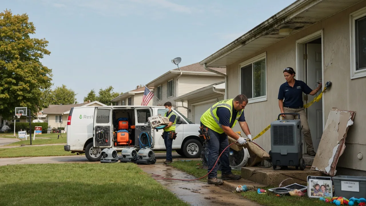 Water Damage Restoration in East Springfield, PA near me